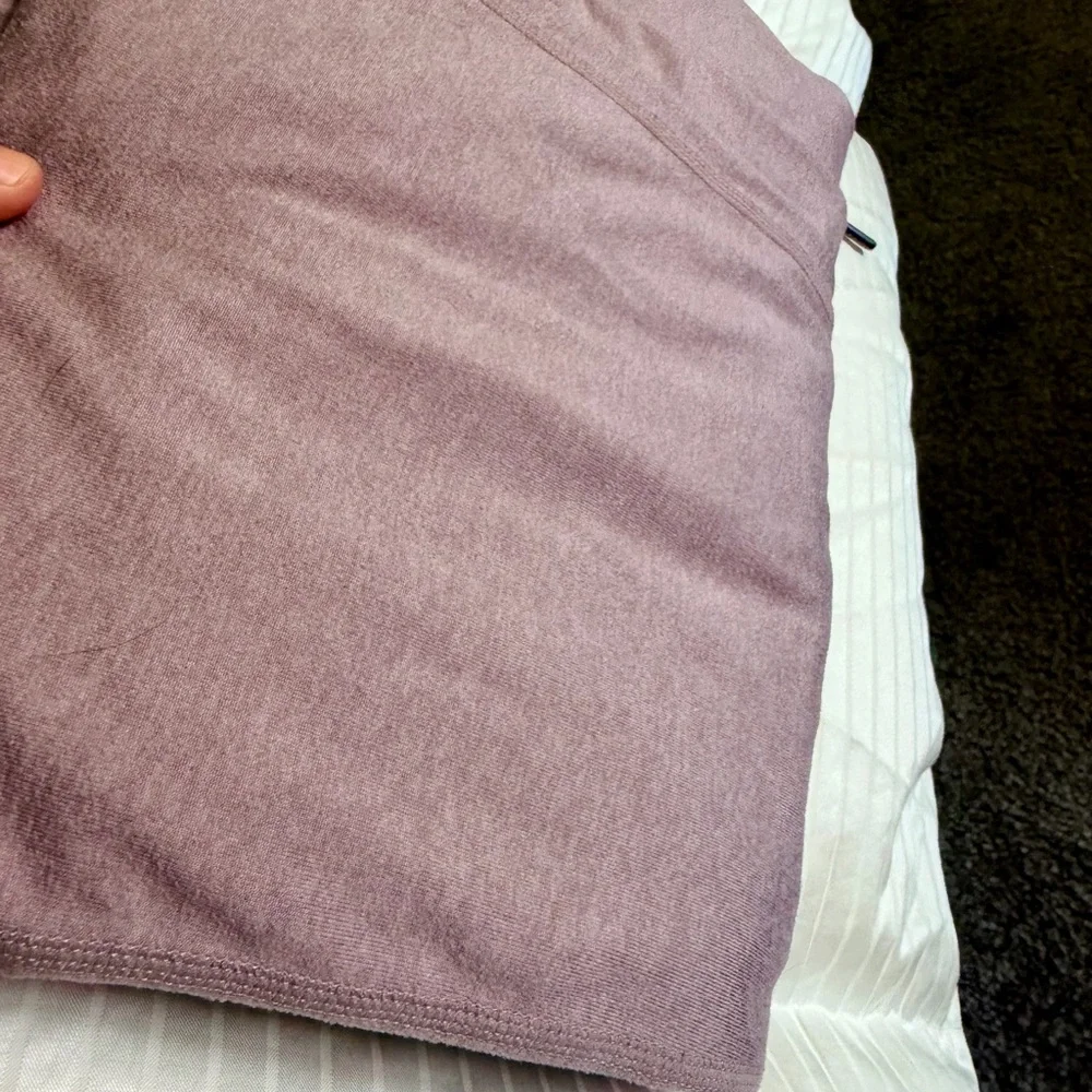 Lilac Stretch Knit Skirt - Picture 1 of 3